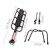 Beautylady Bike Rear Rack Adjustable Bike Cargo Rack 55 LB Capacity Luggage Carrier Holder Bicycle Seat Post Equipment Universal for Most Bicyclethumb 4
