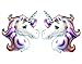 GOER Foil Unicorn Balloons,2 Pcs 46 Inch by 34 Inch Unicorn Party Supplies for Birthday Party (Purple)