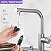 G Spot Vibrator Stimulator Silicone Adjustable 10 Speed Vagina Clitorial Stimulation Vibrating Bullet Handheld Massager Stick Flirt Brush Oral Sex Simulator Licking Sex Toy(Black Kit)