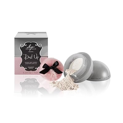 Booty Parlor Dust Up Kissable Body Shimmer Dusting Powder، Sugared Apple، 7 Gram