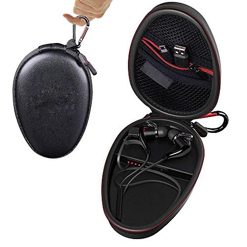 Milletech Hard EVA Travel Charging Case Compatible for Powerbeats 2, Powerbeats 3, Jaybird Wireless Headphones Battery Case with 1000mAh Power Bank – (Headphone is Not Included)