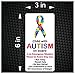 Child with AUTISM on Board - Emergency Awareness Car Vinyl Bumper Sticker Decal