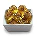 Asia Trans Golden Plum Crack Seed Drops - Hawaiian Favorite Sweet, Sour & Salty Dried Asian Plum Hard Candy