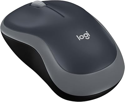 M185 Mouse Wireless, 2,4 GHz con Mini Ricevitore USB