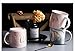 Vilight Unique Wedding and Engagement Gifts for The Couple - Mr and Mrs Mugs Bridal Shower and Housewarming Gifts for Newlywed - Marble Coffee Cups Set