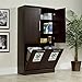 Sauder Homeplus Storage Cabinet, Dakota Oak finish