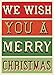 Cavallini & Co. Merry Christmas Decorative Paper Sheet