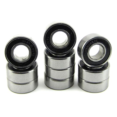 Traxxas 5180 6x13x5mm Replacement Precision Ball Bearings 686-2RS (10)