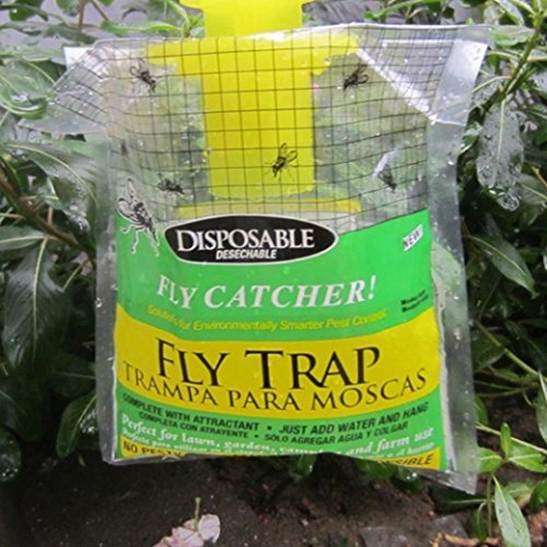 Cuekondy 2018 Summer Clearance Fly Catcher Mosquito Killer,Disposable Insect Fly Trap Catcher Hanging Style Pest Control Indoor Outdoor (3PC)