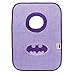 Bumkins Baby Bib, Absorbent Cotton Pullover Bib, DC Comics, Batman Purple