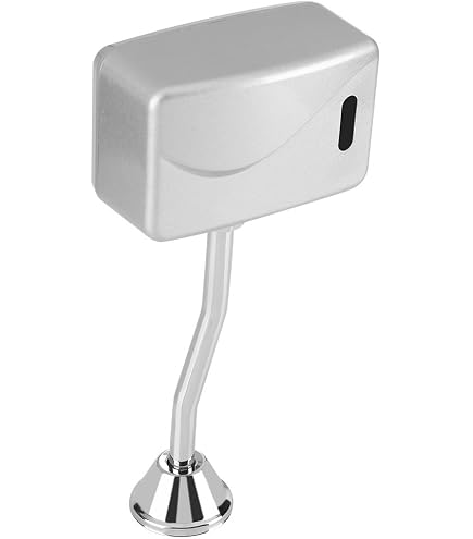 American Standard 6045.601.002 Polished Chrome Urinal Flush Valve – 1.0 GPF, Top Spud, Exposed Manual