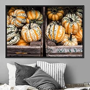 signwin Framed Canvas Wall Art Vibrant Vegetables Citrus...