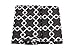 Pop Fashion Shop Womens Interlocking Chain Square Pattern Scarf with Zipper Pocket (Grey)