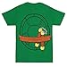 Teenage Mutant Ninja Turtles Adult Costume T-Shirt - Mike Brown (Large)