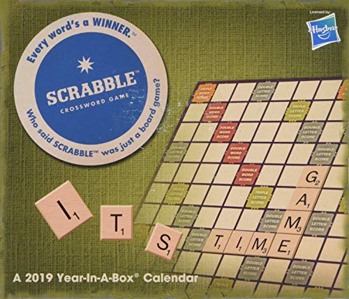 Scrabble 2019 Calendar by