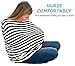 Baby Car Seat Cover Canopy | Nursing Cover | Shopping Cart Cover | Infinity Scarf | Best Baby Carseat Gift for Girls & Boys | Fits Most Car Seats | Great for Breastfeeding Moms