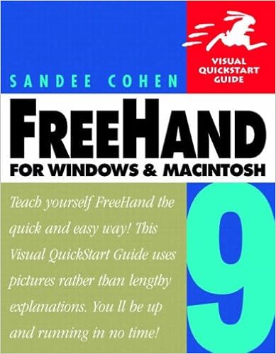 Freehand 9 For Windows Macintosh Second Edition Visual Quickstart Guide Cohen Sandee 9780201354898 Amazon Com Books