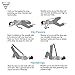 Forbidden Road Stretching Strap Yoga Strap 10 Loops Physical Therapy for Home Workout, Exercise, Pilates and Gymnastics