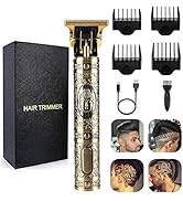 Frascio Professional Hair Clippers Zero Gapped Cordless Hair Trimmer Professional Haircut & Groom...