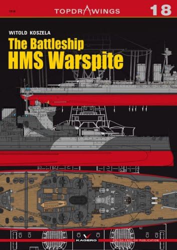 The Battleship HMS Warspite (TopDrawings) Paperback – April 19, 2014