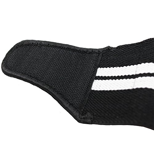 Weightlifting Wrist Wraps Pair of Adjustable Elastic Wrist Straps