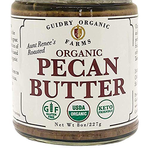 USDA Certified Organic Pecan Butter, Handmade, Small batches, Keto Friendly, Gluten Free, All Natural, made of Organic…