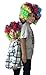KINREX Clown Wig - Rainbow Wig - Costume Party Accessories - Unisex