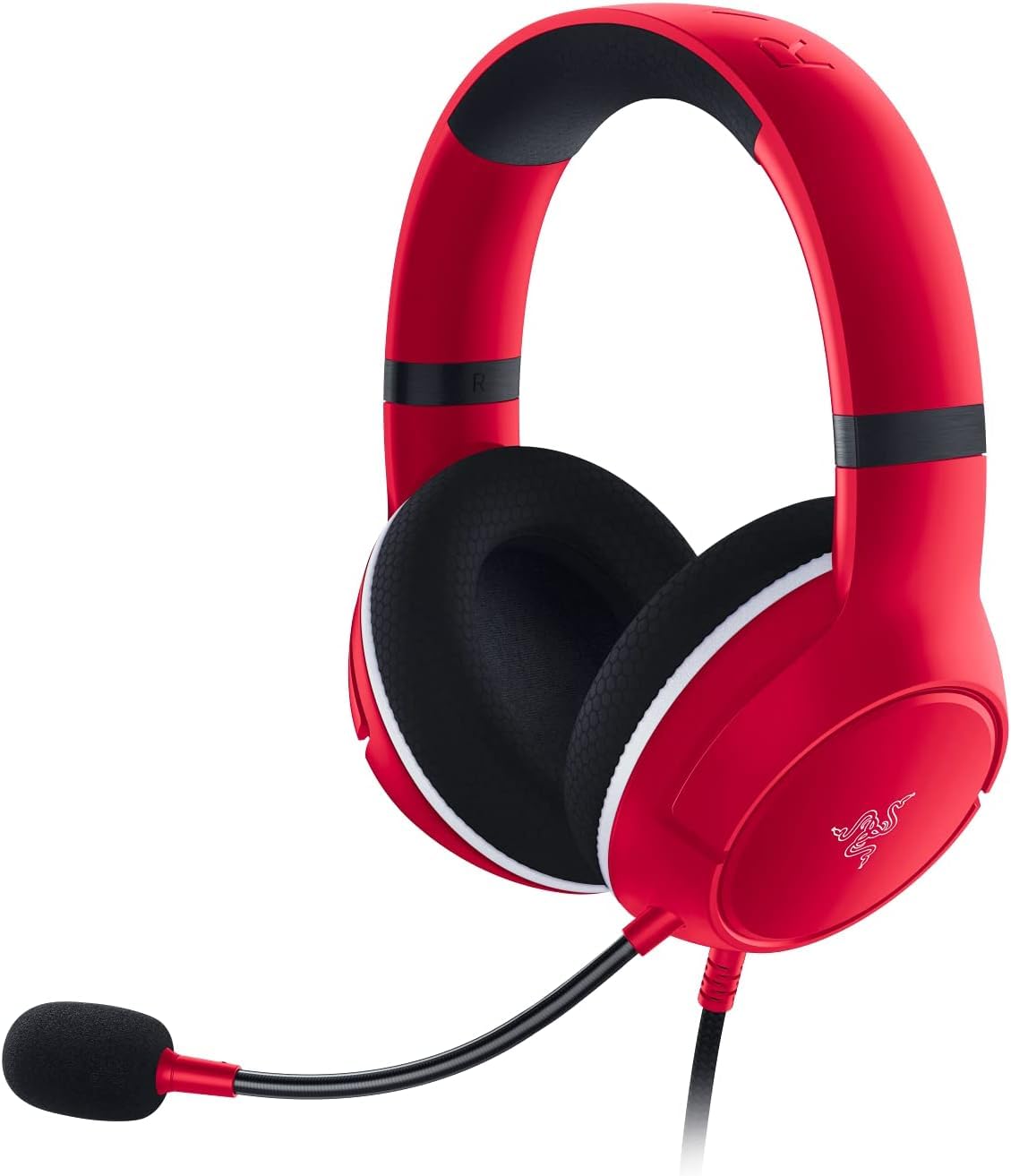 Razer Kaira X - Wired Headset for Xbox Series X|S (TriForce 50 mm Drivers, HyperClear Cardioid Mic, On-Headset Controls, 3.5 mm Jack, Cross-Platform Compatibility) Red — image 1