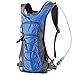 Hydration Pack Backpack with 70 oz 2L Water Bladder for Running, Hiking, Cycling, Climbing, Camping, Biking (Blue)