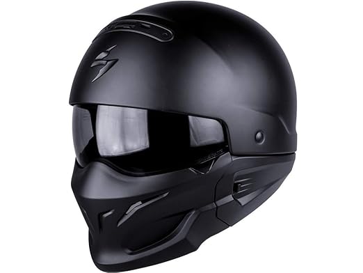 Scorpion Motorradhelm - Exo Combat, Noir, Größe XL