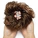 100% Remy Human Hair Up Messy Hair Bun Extension Scrunchie Scrunchy Extensions Hairpiece Do Bun Ponytail Diverse Colors