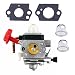 NIMTEK C1Q-S174 Carburetor for Stihl FS87 FS90 FS100 FS110 HT100 HT101 HL100 HL90 FC95 FC90 FC110 FC100 KM90 KM100 4180 120 0604