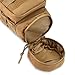 Orca Tactical Molle Water Bottle Pouch - Molle Water Bottle Holder with Strap - Water Bottle Carrier with Multiple Storage Options (Multicam)