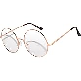 OWL Round Retro Vintage Circle Style Sunglasses Colored Metal Frame Small frame 43 mm and 55 mm