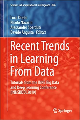 Amazon Com Recent Trends In Learning From Data Tutorials From The Inns Big Data And Deep Learning Conference Innsbddl2019 Studies In Computational Intelligence Book 896 Ebook Oneto Oneto Luca Navarin Nicolo Sperduti Alessandro