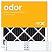 AIRx ODOR 20x20x1 MERV 8 Carbon Pleated Air Filter - Made in the USA - Box of 6