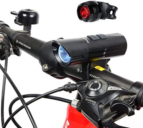 HUAYUU Bike Light LED Bicycle Lights USB Rechargeable Bicycle Headlight 800 Lumens Flashlight Cycle Torch Shark Light