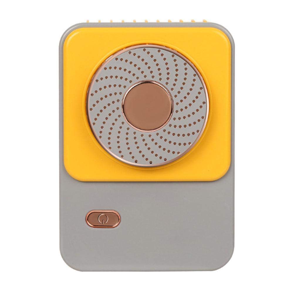 Portable Mini Lazy Neck Fan, Hands-Free Hanging Neck Fan,Wearable USB Rechargeable Fan Mini Air Cooler,3 Speeds Cooling for Traveling Sport Outdoor Camping Office