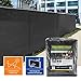 FenceScreen 6ft x 50ft Fence Windscreen - Black 85% Blockage Privacy Screen Mesh Fence Cover - 3 Year Warranty 155 GSM