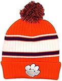 Clemson Tigers Men's Traditional Knit Pom Beanie