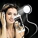 Selfie Ring Light with Cell Phone Holder for Live Stream,[360 Rotating] Flexible Long Arms Gooseneck Mount, Clamp on Lazy Bracket with LED Selfie Light for Mobile iphone 7,6/plus,Samsung,HTC,HUAWEI