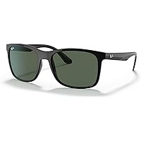 Amazon.com: Ray-Ban RB4260D 601/1 57MM Black/Dark Grey Classic
