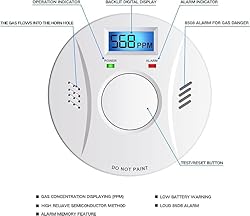 Smoke Detector and Carbon Monoxide Detector Co2
