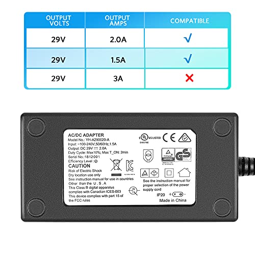 Upgraded Recliner Power Supply, Recliner Adapter Ring