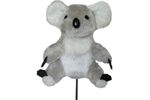 Scott Edward Golf Club Cover Fit Well for Driver or Fairway Wood Golf Club, Funny Cute Animal Design Soft Functional Golf Headcover Stylish Protection for Your Clubs for Men and Women