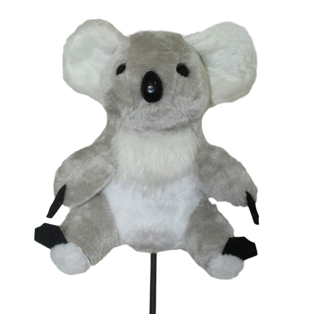 Scott Edward Koala Golf Head Cover, Fit Driver Wood(460cc), Plush Fabric, Smooth and Soft Touch Feeling,Animal Shape
