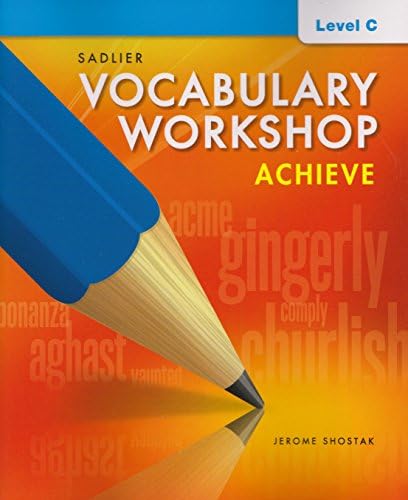 Vocabulary Workshop Achieve Teacher's Edition Level D: unknown