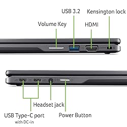 Acer Chromebook Plus Spin 514 Laptop with Google AI