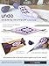 Smartneedle Stitch Ripper, Undo Double Tip Seam Ripper for Embroidery, Sewing, Art and Craft Projects, 2-in-1 Japanese Harden Steel Ergonomic Seam Ripper with Protective Caps, Thread Unpicker, Purple
