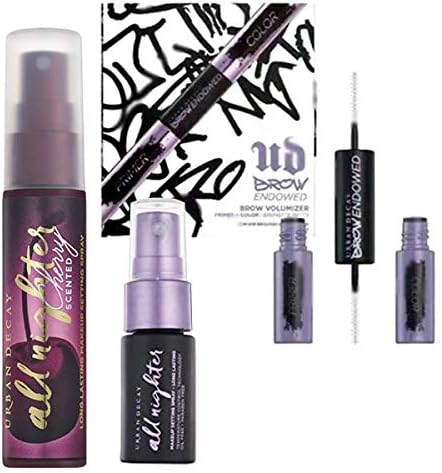 Amazon Co Jp Urban Decay アーバンディケイ Mini 3 Set 30ml Setting Spray 15ml Setting Spray Brow Volumizer 海外直送品 並行輸入品 Beauty